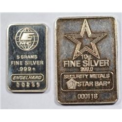 Silver ART BARS. Back in the seventy's this was a hot collectible. This