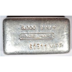 5 oz Engelhard .999 Silver Bar