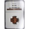 Image 1 : 1910-S LINCOLN WHEAT ONE CENT MS63 RED, NICE!
