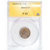 Image 1 : 1914-D LINCOLN WHEAT EARS ONE CENT ANACS FINE 12