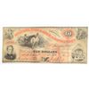 Image 1 : $10 broken bank note  the Augusta Insurance and Banking Co