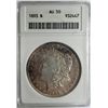 Image 1 : 1893  Morgan $ $  ANACS50  GRADED CORRECTLY