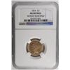 Image 1 : 1874  $3 gold  NGC  AU mount removed