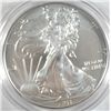 Image 1 : 2011 UNCIRCULATED AMERICAN SILVER EAGLE IN MINT BOX AND CAPSULE WITH CERTIFICATE