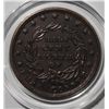 Image 2 : 1837 HALF CENT TOKEN AU/UNC RARE! STANDARD WEIGHT VALUE
