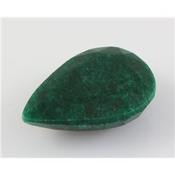 Emerald 90.12 ctw Loose Gem 38.32x27.46mm Pear Cut