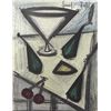 Image 1 : Buffet Original Lithograph "Still Life With Fruit"