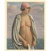 Image 1 : Louis Charlot Pochoir "Baigneuse" 1929