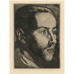Angele Delasalle Original Etching