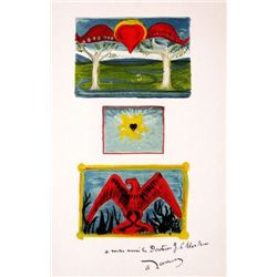 Andre Derain Lithograph "In The Garden Of Allah"