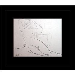 Amedeo Modigliani Erotic Sketch Lithograph