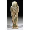 Image 4 : An Egyptian Glazed Composite Shabti for Sa-Aset