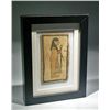 Image 1 : A Framed Egyptian Cartonnage Fragment