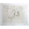 Image 1 : Levine Hand Signed Etching "A Wedding Gift"