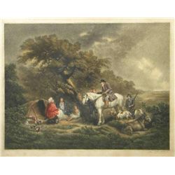 Morland / John Cother Webb Signed Mezzotint