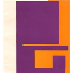 Bruno Munari "Negativo-Positivo" Serigraph