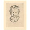 Image 1 : Munch "Portrait Study" Original Etching