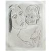 Image 1 : Nauen "Mutter Und Kind" Original Etching