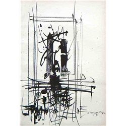 Emilio Scanavino Original Lithograph