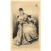 Image 1 : Alfred Stevens Original Etching "Étude"