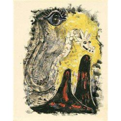 Tamayo Original Lithograph "Ojo Y Serpiente"