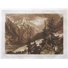 Image 1 : J. M. W. Turner "Source Of The Arveron In The Valley Of Chamouni Savoy"