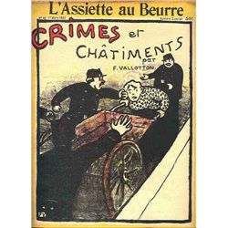 Felix Vallotton  Couverture Pour Crimes Et Châtiments 