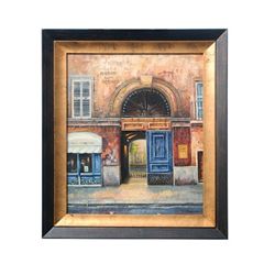 "BLUE DOOR" - ORIGINAL OIL ON CANVAS