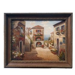 "MEDITERRAINEAN STR" - ORIGINAL OIL ON CANVAS