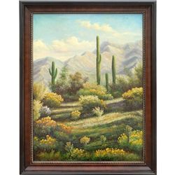 "IN THE HIGH DESERT" - ORIGINAL OIL ON CANVAS