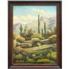 Image 1 : "IN THE HIGH DESERT" - ORIGINAL OIL ON CANVAS