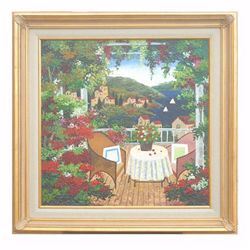 "VIEW OF THE SEA" - ORIGINAL OIL ON CANVAS