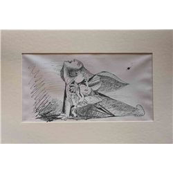 "Study Of Guernica" - 1937 - Pablo Picasso