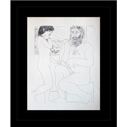 Vintage 1956 Picasso Lithograph