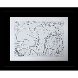 Vintage 1956 Picasso Lithograph