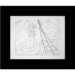 Vintage 1956 Picasso Lithograph