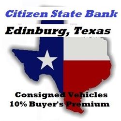 Edinburg, Texas CITIZEN STATE BANK vehicles listed below