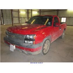 2006 - CHEVROLET SILVERADO // REBUILT SALVAGE TITLE