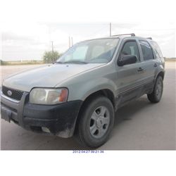 2003 - FORD ESCAPE //SALVAGE TITLE