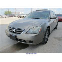 2003 - NISSAN ALTIMA