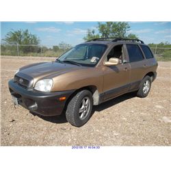 2002 - HYUNDAI SANTA FE