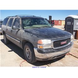 2001 - GMC YUKON