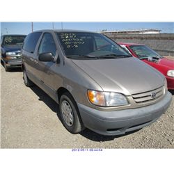 2001 - TOYOTA SIENNA