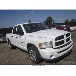 2002 - DODGE RAM