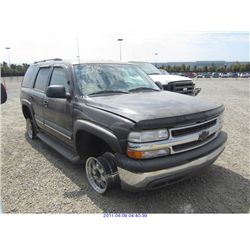 2004 - CHEVROLET TAHOE