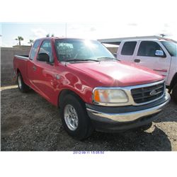 2002 - FORD F150