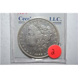 1885 Silver Morgan $1; EST. $30-40