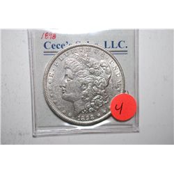1898 Silver Morgan $1; EST. $30-40