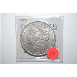 1900 Silver Morgan $1; EST. $30-40