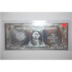 1923 US Silver Certificate $1; COPY; Silver-Toned; EST. $5-10
